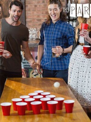 Alkoholová hra Beer Pong