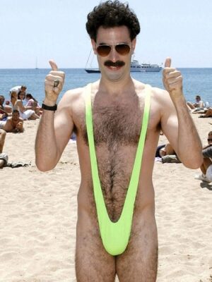 Borat plavky Mankini