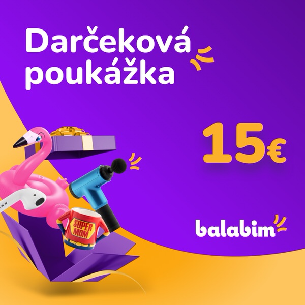 Darčeková poukážka v hodnote 15 EUR