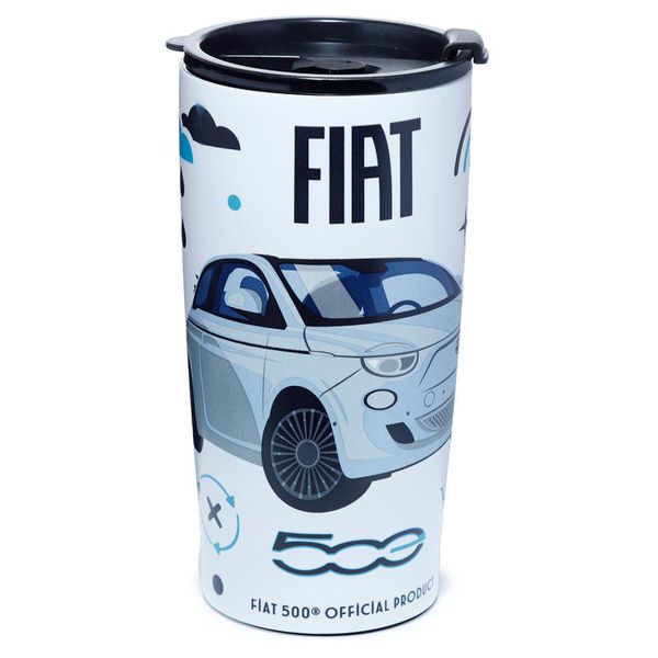 Nerezový termohrnček Fiat 500 E