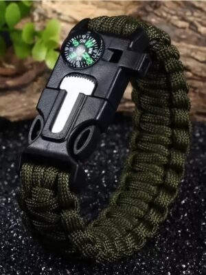 Paracord náramok s kompasom