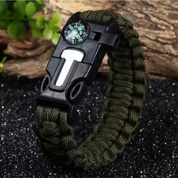 Paracord náramok s kompasom