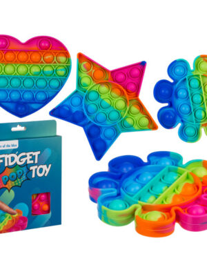 Pop It Fidget Toy Rainbow - antistresová hračka