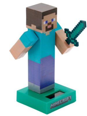 Solárna figúrka Minecraft Steve